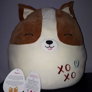 24" Valentine's Regina Corgi Squishmallow